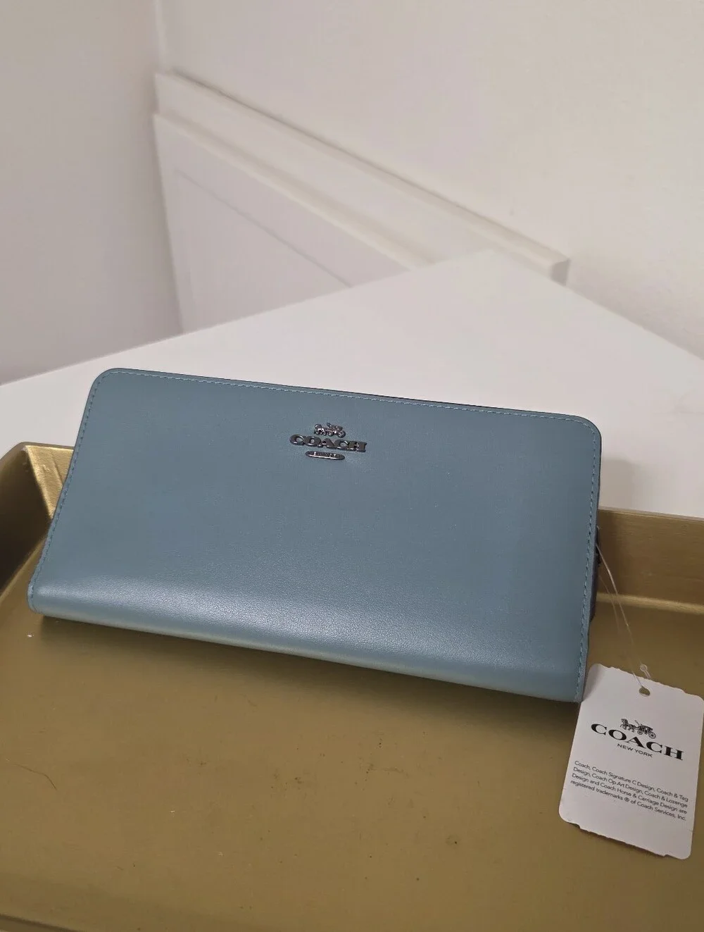 Coach Zip Around Wallet